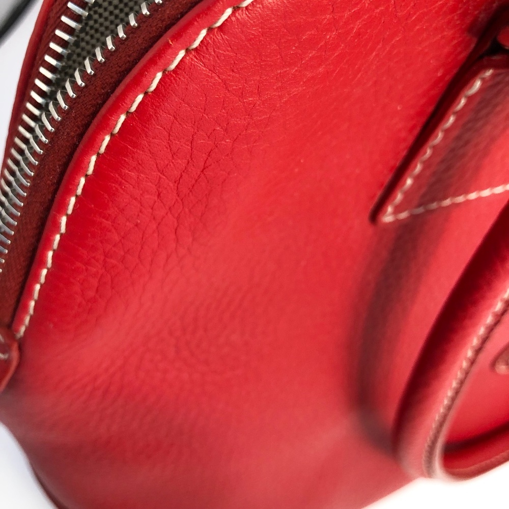 Dooney & Bourke Red Pebble Leather Satchel/Purse - Picture 3 of 10